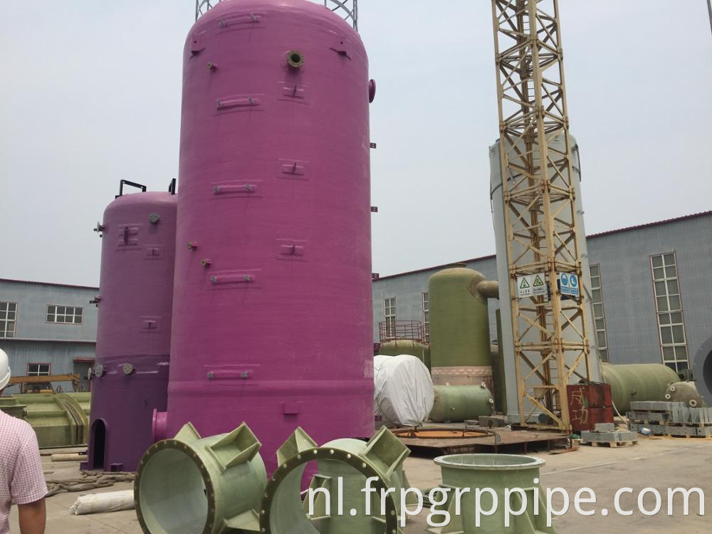 horizontale wikkelmachine frp tank productielijn frp fiberglas grp fiber tank machine machine